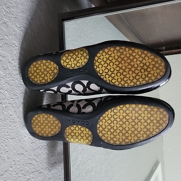 Coach Monogramed Flats-Sz 9 - Picture 5 of 5